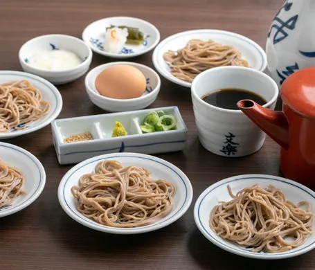 文楽 皿そば一人前